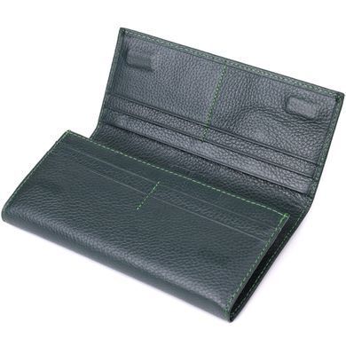 Модний гаманець для жінок із натуральної шкіри ST Leather 23099 Зелений