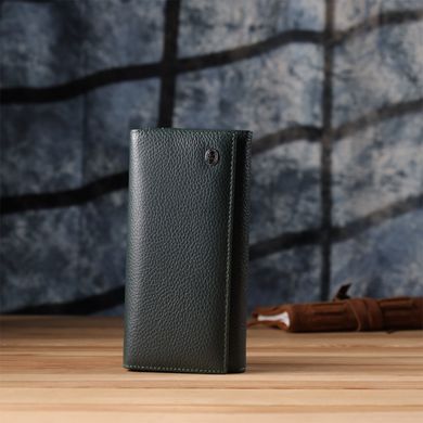 Модний гаманець для жінок із натуральної шкіри ST Leather 23099 Зелений