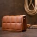Горизонтальная мягкая сумка из кожзаменителя Vintage sale_14909 Коричневая