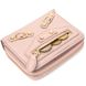 Кожаный симпатичный женский кошелек Guxilai 19398 Светло-розовый
