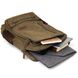 Рюкзак текстильный дорожный унисекс на два отделения Vintage 20612 Зеленый