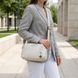 Элегантная сумка на два отделения из натуральной кожи Vintage 22593 Белый