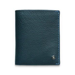 Мужской кошелек из матовой натуральной телячьей кожи Tony Perotti 21038_1 (11071 navy) Синий