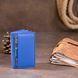 Визитница-книжка ST Leather 19219 Синяя