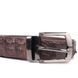 Ремень мужской CROCODILE LEATHER 18178 из натуральной кожи крокодила Коричневый