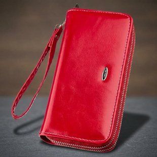 Кошелек женский из экокожи KIVI 19054 Розовый