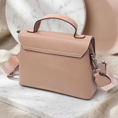 Жіноча сумка сетчел з натуральної шкіри Vintage 22292 Бежева