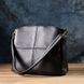 Женская сумка на три отделения из натуральной кожи sale_15122 Vintage Черный