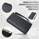 Красивый клатч унисекс на одно отделение из натуральной кожи ST Leather 22697 Черный