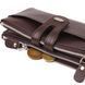 Практичный кошелек из натуральной зернистой кожи CANPELLINI 21632 Коричневый