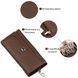 Чоловічий універсальний гаманець з ключницею ST Leather 18840 Коричневий