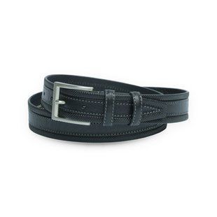 Практичный ремень из натуральной кожи быка Tony Perotti 21079_1 (20 nero) Черный