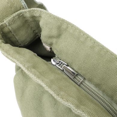 Сумка на плече из качественного текстиля Vintage sale_15131 Оливковый
