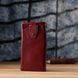 Кожаный женский кошелек-клатч с отделением под телефон ST Leather 23102 Бордовый