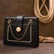 Сумка из кожзаменителя с тиснением Vintage sale_14943 Черная