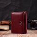 Жіночий гаманець горизонтального типу з натуральної шкіри ST Leather 19479 Бордовий
