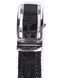 Ремінь-автомат CROCODILE LEATHER 18010 з натуральної шкіри крокодила Чорний