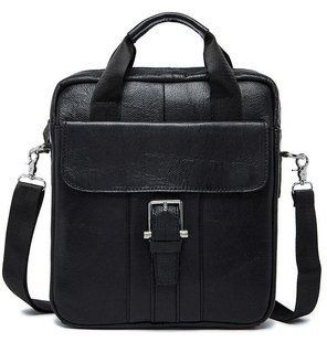 Сумка мужская Vintage 14674 Черная