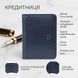 Кредитница Tony Perotti из натуральной кожи Cortina 5023 navy (90164) Синяя
