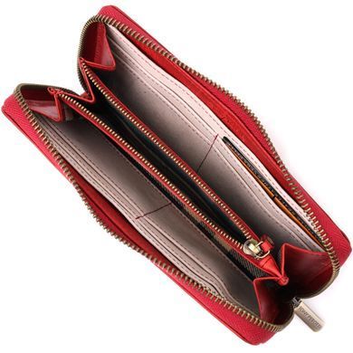 Жіночий гаманець з матової натуральної шкіри Tony Perotti 20834_1 (2250 rosso) Червоний