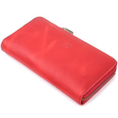Жіночий гаманець з матової натуральної шкіри Tony Perotti 20834_1 (2250 rosso) Червоний
