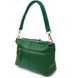 Молодіжна сумка через плече з натуральної шкіри 22097 Vintage Зелена
