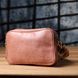 Жіноча сумка з плюшевою вставкою на лицьовій стороні з екошкіри Vintage sale_15133 Рожевий