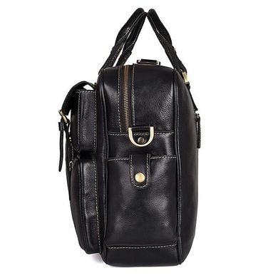 Многофункциональная сумка из натуральной кожи Vintage 14204 Черная