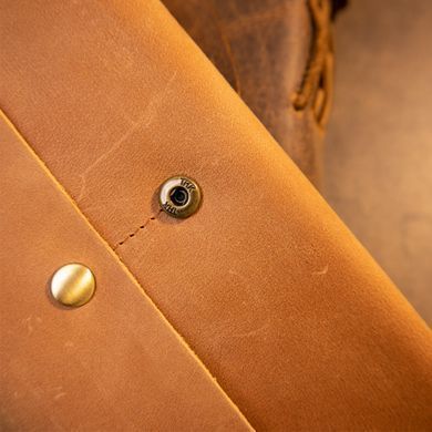 Портмоне в ретро стилі і матовій шкірі 14295 Vintage Рудий