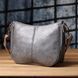 Жіноча зручна сумка з екошкіри Vintage sale_15134 Сірий
