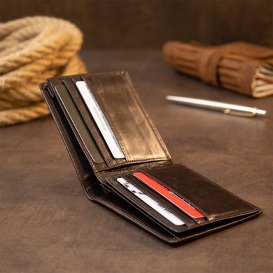 Портмоне унісекс Vintage 20420 Коричневе