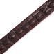 Ремень-автомат CROCODILE LEATHER 18235 из натуральной кожи крокодила (каймана) Коричневый