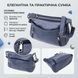 Жіноча сумка з натуральної шкіри Vintage 23019 Синій