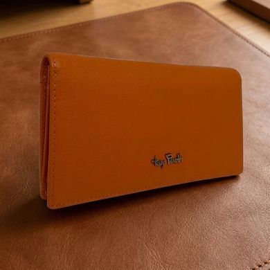 Женский кошелек с RFID-защитой из гладкой матовой натуральной телячьей кожи Tony Perotti 20952_1 (2770+rfid arancio) Оранжевый