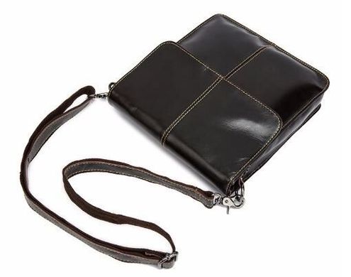Мужская сумка- мессенджер кожаная Vintage 14803 Коричневая