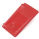 Яркий кожаный картхолдер GRANDE PELLE 11497 Красный