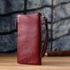 Шкіряний гаманець на три відділення ST Leather 23108 Бордовий