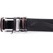 Ремінь-автомат CROCODILE LEATHER 18239 з натуральної шкіри крокодила Чорний