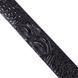 Ремінь-автомат CROCODILE LEATHER 18239 з натуральної шкіри крокодила Чорний