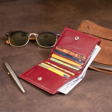 Компактний гаманець жіночий ST Leather 19257 Бордовий