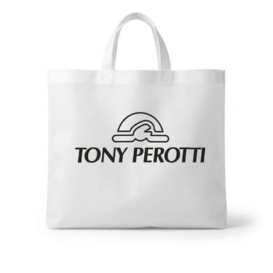 Чоловіча сумка з натуральної шкіри Tony Perotti Contatto 9194 nero (90631) Чорна