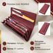 Женский оригинальный кошелек из натуральной кожи ST Leather 22522 Бордовый
