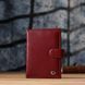 Стильна обкладинка на документи для жінок з натуральної шкіри ST Leather 23117 Бордовий