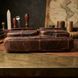 Сумка для ноутбука из натуральной кожи Vintage 14867 Коричневая