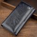 Кошелек-клатч с визитницей ST Leather 18880 Серо-синий