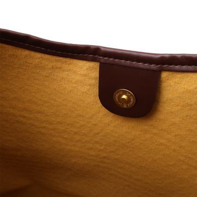 Жіноча сумка з переплетеної екошкіри Vintage sale_15142 Коричневий