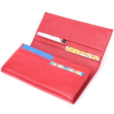 Отменный женский кошелек из натуральной кожи ST Leather 22524 Красный