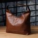 Жіноча сумка з переплетеної екошкіри Vintage sale_15142 Коричневий