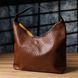 Жіноча сумка з переплетеної екошкіри Vintage sale_15142 Коричневий