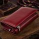 Горизонтальне портмоне зі шкіри жіноче на магніті ST Leather 19333 Бордове